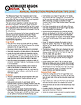 Annual Inspection Prep Tips Image